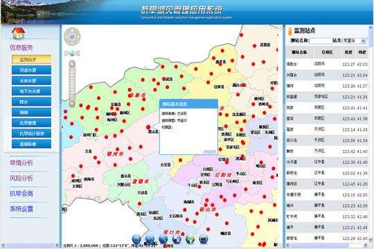 抗旱監(jiān)測及決策支持系統(tǒng)