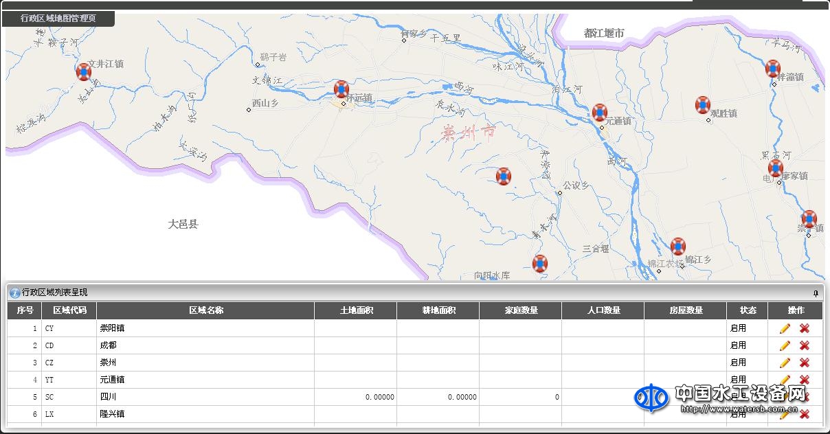 萬江港利山洪災害防治預警系統軟件