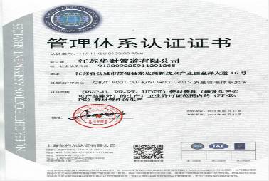 ISO9001質量認證