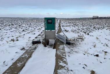 渠道一體式智能遠(yuǎn)傳控制分水閘