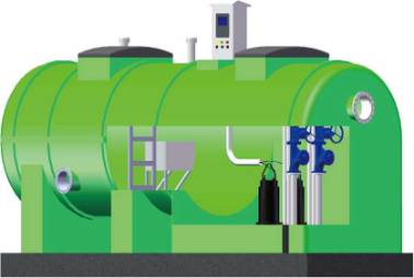 臥式一體化預制泵站