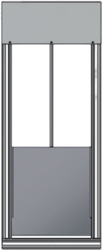 一體化測控閘門鋁合金螺桿閘