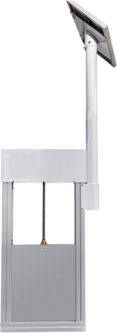 一體化測控閘門鋁合金微型閘